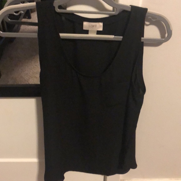 ❤️EUC Loft Size Small Black Sleeveless Blouse/ Tank. - Picture 2 of 6